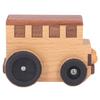 Bus Music Box Unique Wooden Car Bus Music Box Crafts Children"s Gifts Toys Home Decoration Ornaments