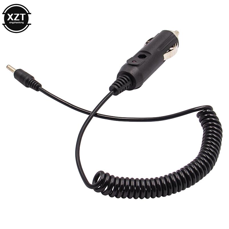 Portable 12V Car Cigarette lighter plug cable with DC 3.5mm*1.35mm male connector for car charger Extension Cable Socket Cord