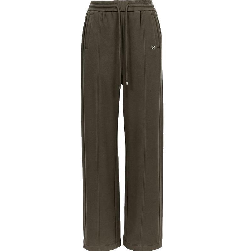 ONLY Fall 2025 Women s Drawstring Waist Relaxed Fit Casual Pants S
