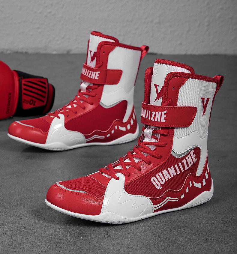 Men's Professional Boxing and Wrestling Shoes