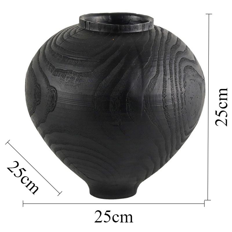 

Decorative Vase Aesthetic Vintage Vases Elegant Interior Flower Bottle Luxury Living Rooms Flower Bottles Table Decorations чёрный