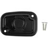 HDBUBALUS Motorcycle Master Cylinder Cover Brake Reservoir Cover Cap Fit for Harley Touring V-Rod Right