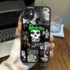 The M-Misfits G-Glenn Danzig Matte Protective Case For IPhone 16 15 14 13 12 11 Pro Max X XS MAX Protection Case