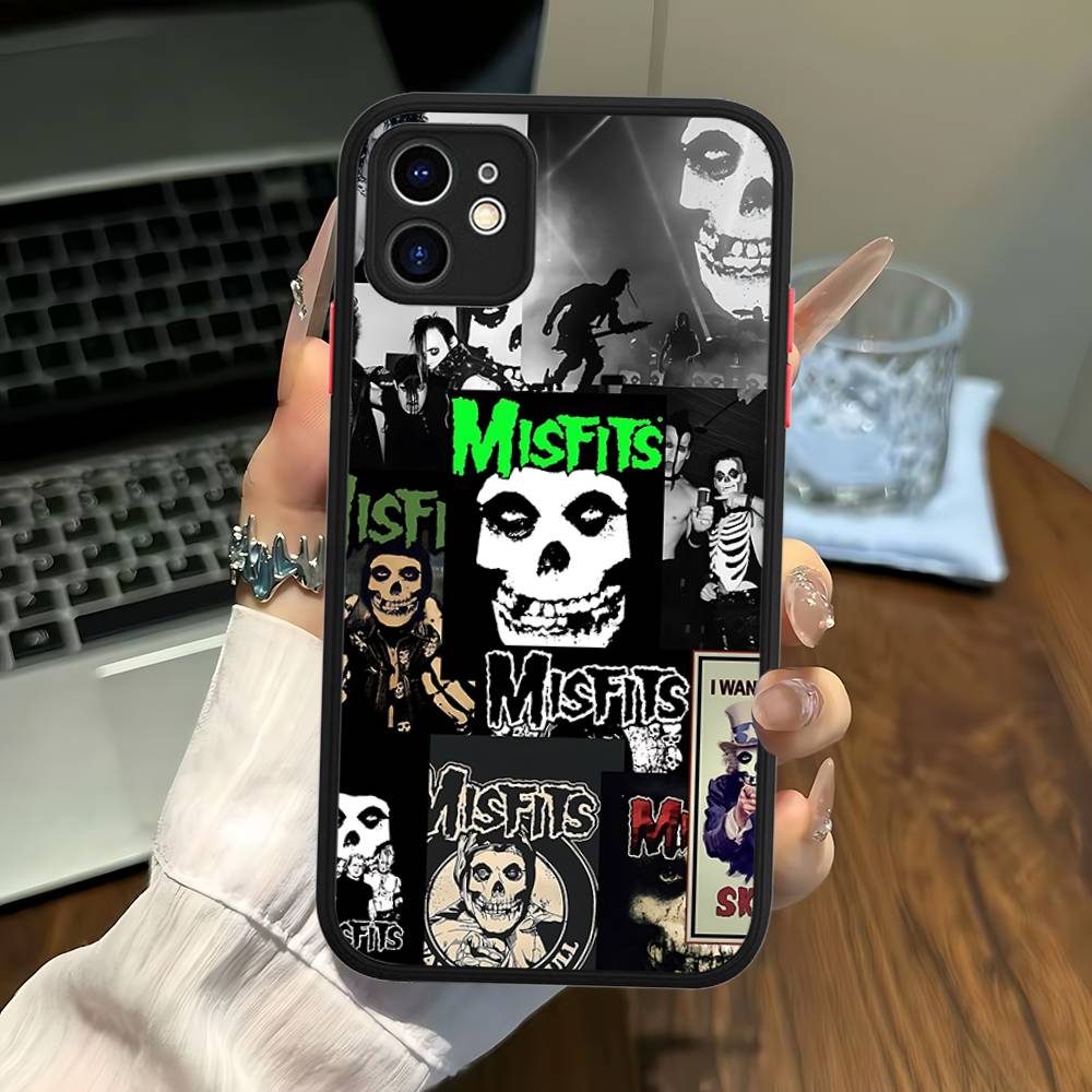 The M-Misfits G-Glenn Danzig Matte Protective Case For IPhone 16 15 14 13 12 11 Pro Max X XS MAX Protection Case