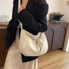 Solid Color Nylon Zipper Product Shoulder Bags Fashionable Soft Simple Bag Hot Sale Large Capacity Casual Crossbody Bag