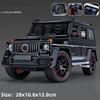 1/18 G800 Off Road Vehicle Alloy Car Model Die cast Metal Model Car Simulation Sound and Light Children's Toy Gifts Collectibles