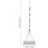 2-in-1 Quad-Twist Mop Set Dry & Wet Use High-Efficiency Stainless Steel Handle—Ideal For Yards Living Rooms Bedrooms And Pools A