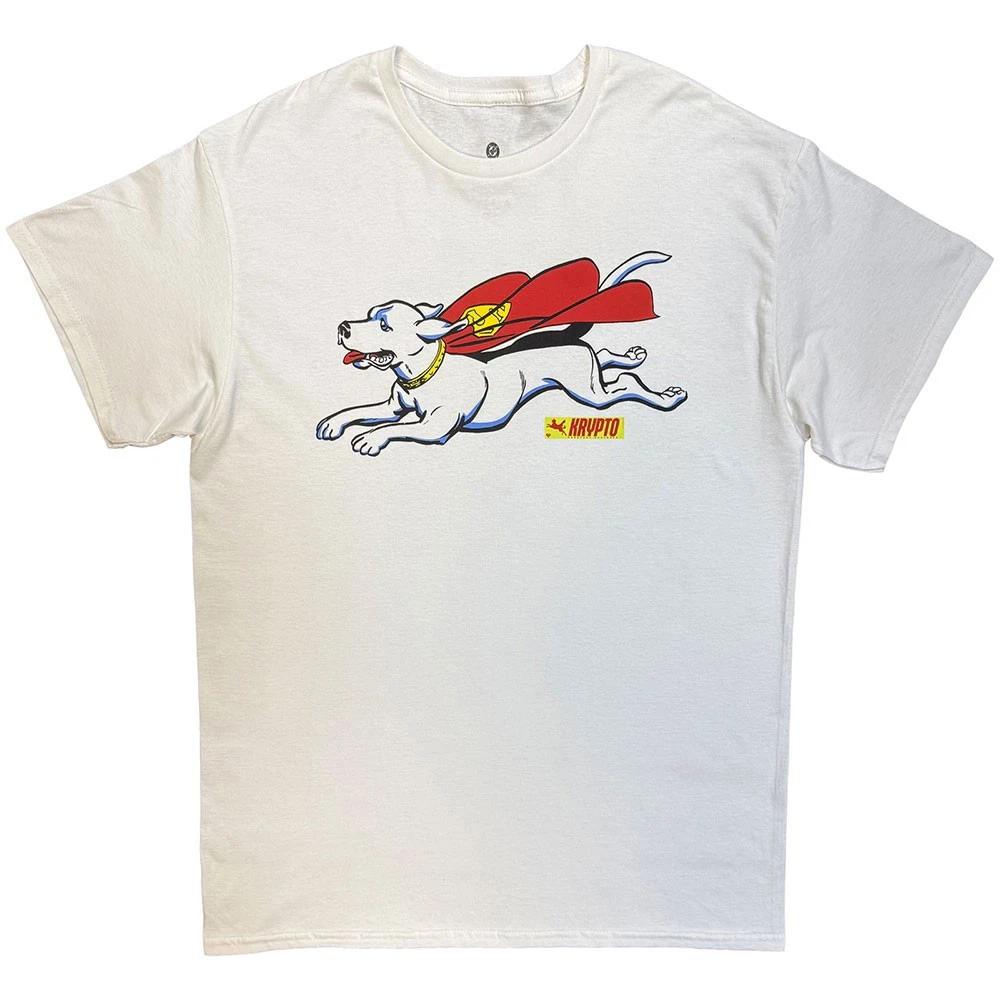 Superman Krypto Flying T Shirt XL