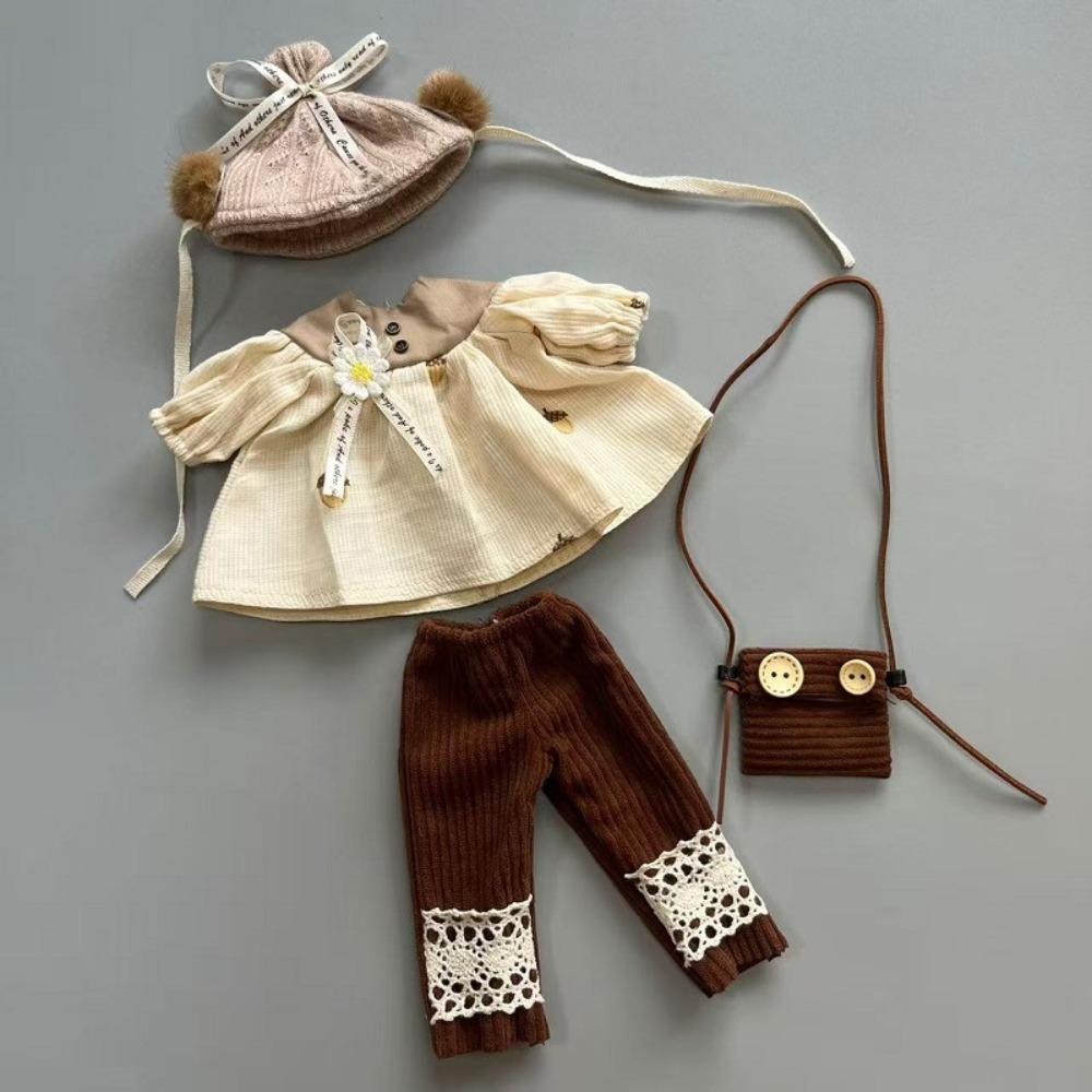 Dress Up Bjd Doll Clothes Casual Style Mini Doll Dress BJD Enthusiasts 1/6 Dolls Clothes  30cm
