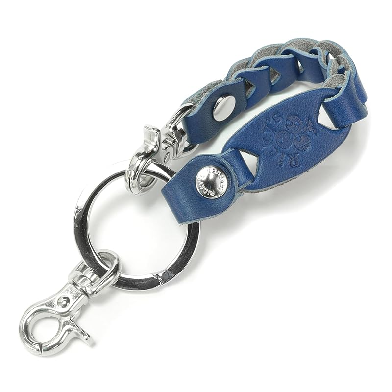 

chain keychain type 2 S size Tochigi Blue [Ricky s] key Loss prevention key Fall prevention smart key ring key key ring key ring key strap key cover