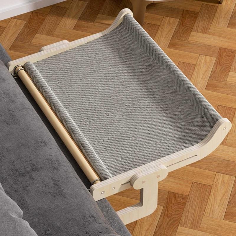 Hanging Cat Bed Pet Cat Hammock Aerial Cats Bed House Kitten Climbing Frame Sunny Window Seats Bearing Pet Accessories