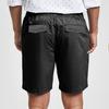 Men's summer color button elastic five division shorts Men's beach pants casual pants