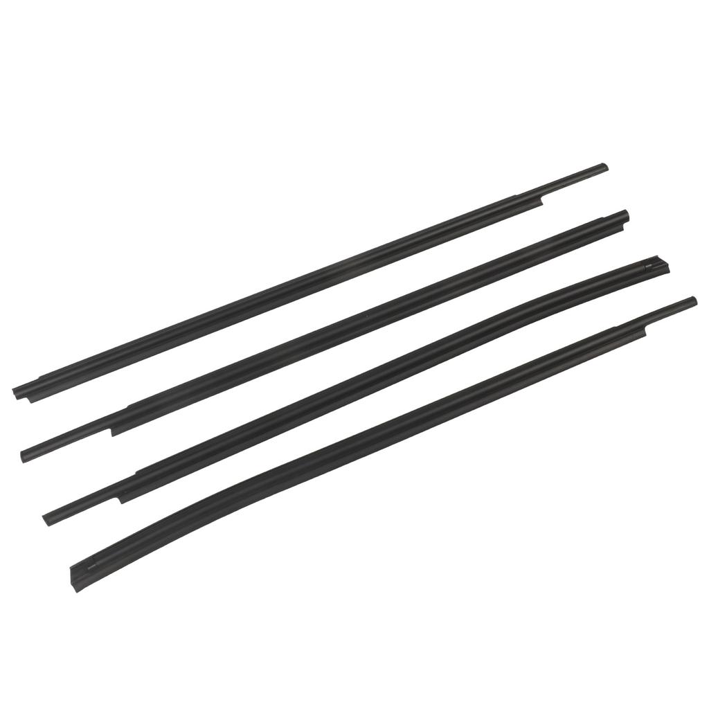 4Pcs Door Belt Molding Weatherstrip 68160?0C020 Weatherstrip Molding Trim Replacement for Toyota