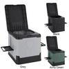 Toilettes de Camping Pliables avec Porte-Papier et Couvercle Toilettes d'Urgence Réutilisables pour Camping Voyage Plein Air Voiture Camping-Car et Usage d'Urgence