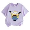 Summer Kids T Shirt Flower Cat Graphic Shirt Girls Floral Funny Tops White Short Sleeve Wild Tee Cute Animal Cartoon Cat T-shirt