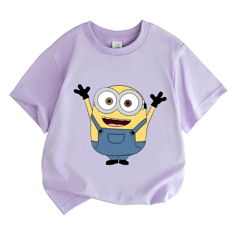 Summer Kids T Shirt Flower Cat Graphic Shirt Girls Floral Funny Tops White Short Sleeve Wild Tee Cute Animal Cartoon Cat T-shirt