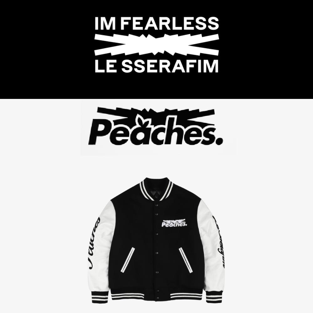 

Предзаказ Университетская куртка LE SSERAFIM x Peaches