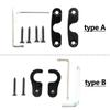 Car Accessories Sun Visor Clips Repair Kits Guard Replacement Set for Jeep JK JL JT Gladiator Wrangler 2018   