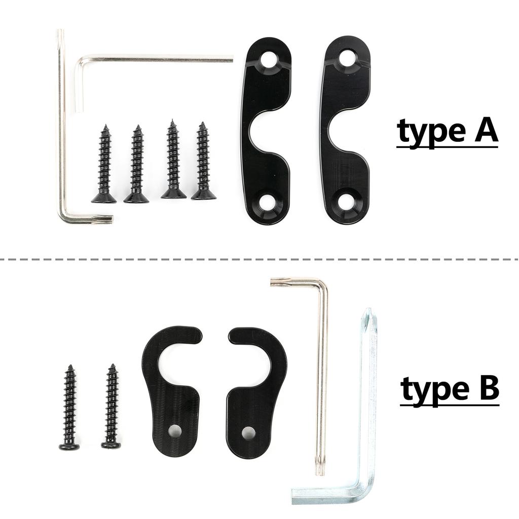 Car Accessories Sun Visor Clips Repair Kits Guard Replacement Set for Jeep JK JL JT Gladiator Wrangler 2018
