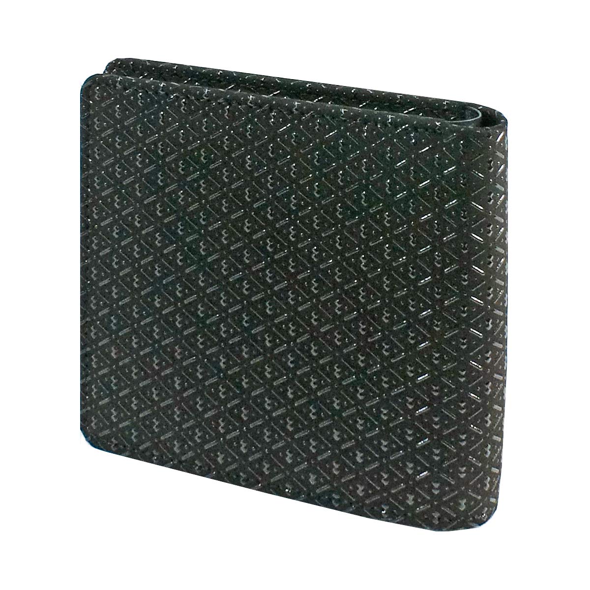 

[Inden-ya] Инден Двухскладной кошелек, Отделение для купюр C, Тонкая оленья кожа, Черный с черным лаком, Рисунок Тыква , 2003-01-007