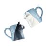 Couple Cat Mugs Gift Set, Ceramic Coffee Cups, Cute Birthday Present with Gift Box