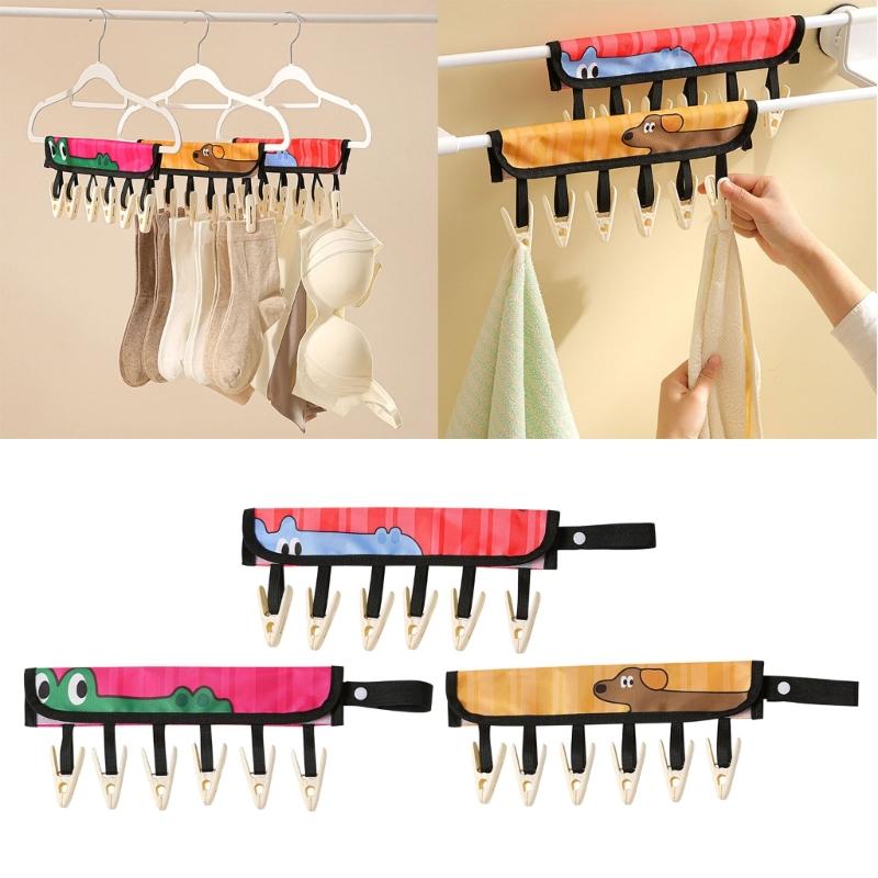 Portable Travel Clothes Hanger Foldable Designs Home Accessory for Easy to Packing for Business Trip and Camping