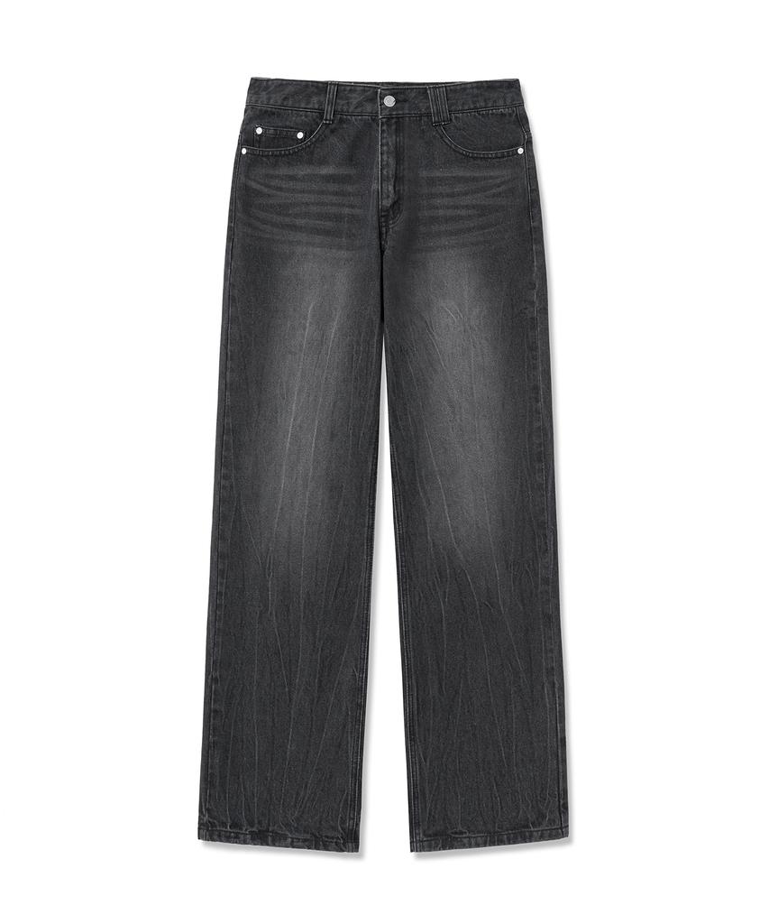 DECET Dawn Semi Wide Jeans Dcpt002Crblack2