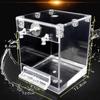 Hanging No-Leakage Shower Transparent Parrot Bathtub Bathing Box Birdbath Bird Bath for Cage