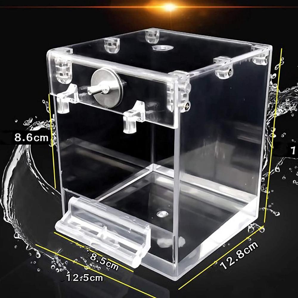 Hanging No-Leakage Shower Transparent Parrot Bathtub Bathing Box Birdbath Bird Bath for Cage