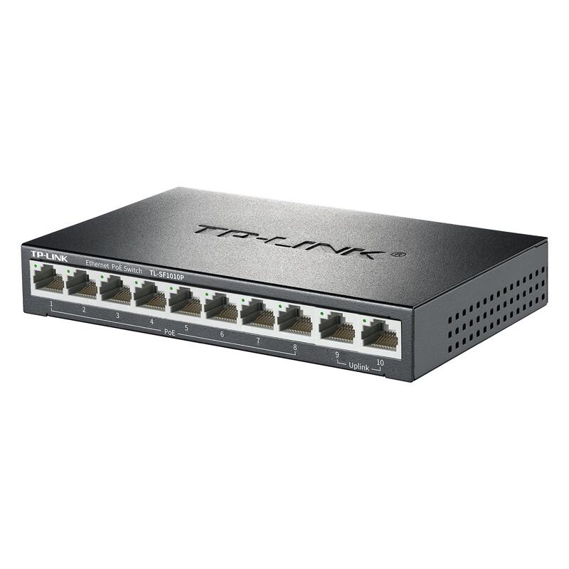 Tp-Link TL-SF1010P 10-Port 100Mbps PoE Switch