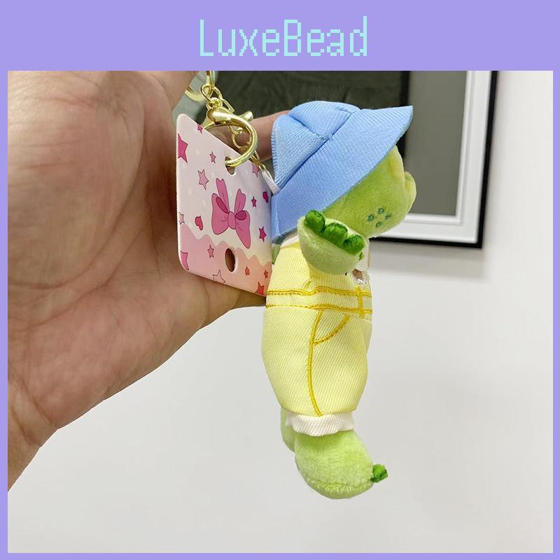 Short Cute Plush Turtle Doll Keychain Accessory Lovely Green Turtle Plush Toy