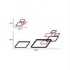 Car Vinyl Stickers Side Door Body Decal Trim Film Racing Sport Style Decoration