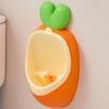 Boy Urinal Potty Detachable Design Carrot Shape Interactive Learning Toddler Training
