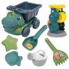 Game Engineering Car Set Dinosaur Beach Toy Summer Seaside Beach Toy Car Digging Sand Shovel Toy