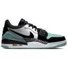 New Jordan Legacy 312 Anti Slip Wear Resistant Low Top Vintage Basketball Shoes Men's White Black Green CD7069-109