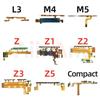 on/off Power Flex For Sony Xperia Z Z1 Z2 Z3 Z4 Z5 Compact Premium Plus L3 L4 M4 M5 Side Key Button Volume Flex Cable