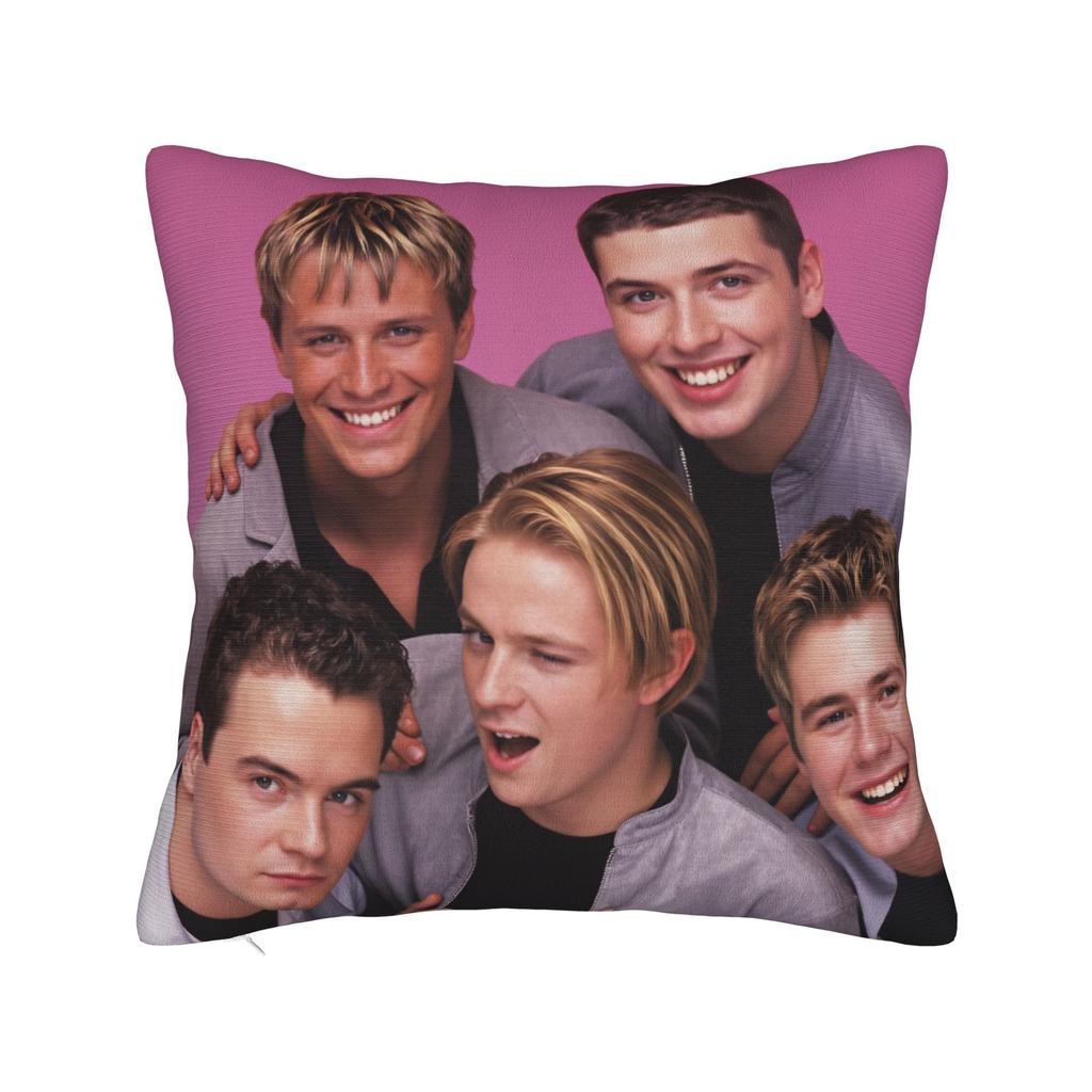 Westlife Boys Pillowcases Cute Funny Pillow Case For Sofa Couch Bed Living Room Comfy Pillow Cover