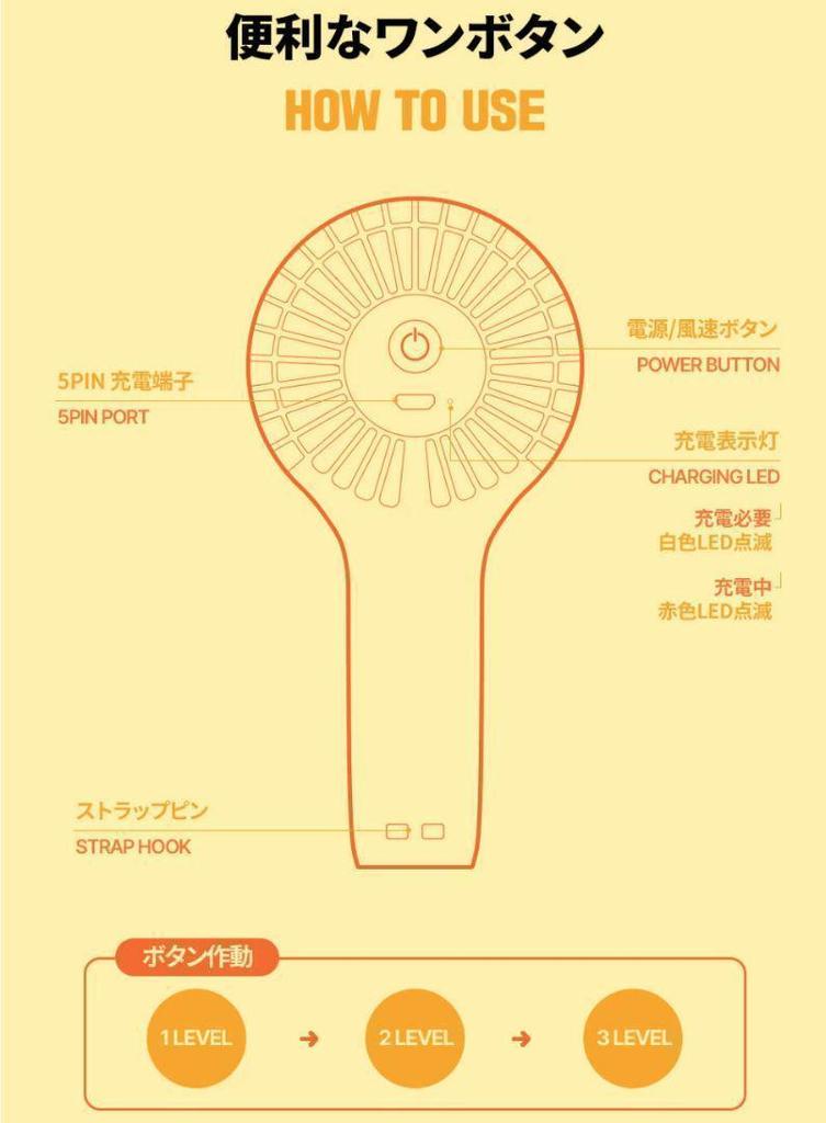 [USED] BTS Tiny Tan Jimin Portable Fan (Anonymous Shipping)