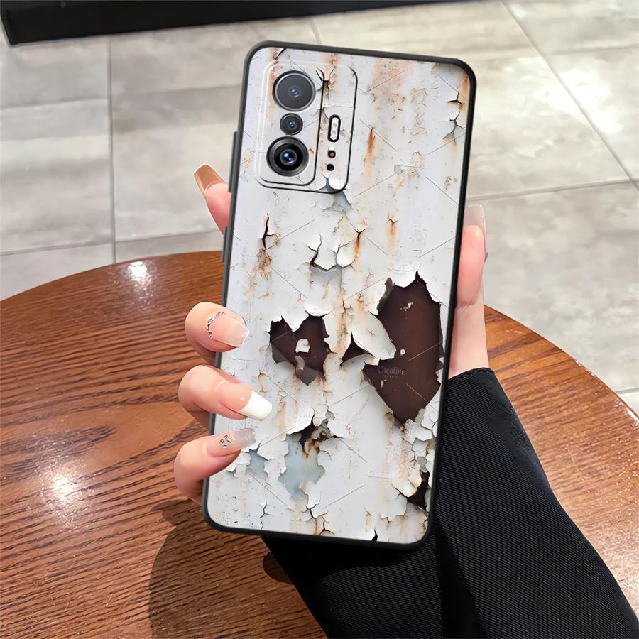 Retro Rust Phone Cover Case for Xiaomi Mi 9 11T 14 Pro 9T 10 11 13 Lite 10T CC9Pro 13