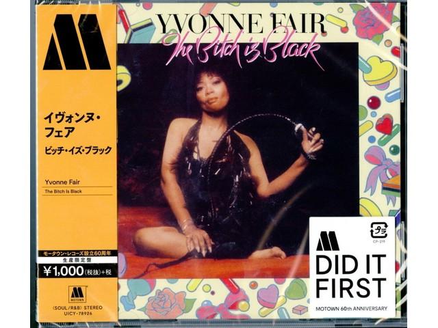 

YVONNE FAIR The Bitch Is Black [CD] Limited Edition 2019 Motown UICY-78926 NEW