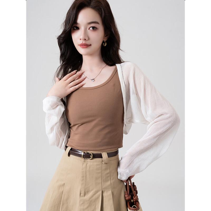 Women s Thin Summer Cover-up Cardigan 70A