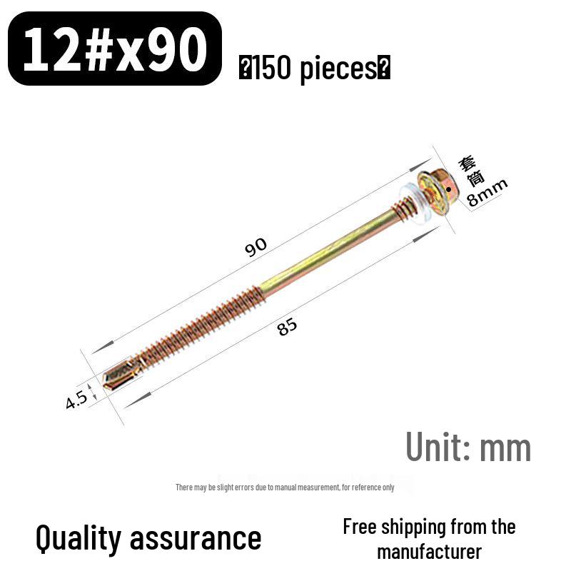 Sechskant-Selbstbohrschraube für Farbstahl und Dachziegel aus Harz mit verlängerter Bohrspitze