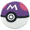 Free Shipping Wappen Pocket Monster Master Ball Full-body Embroidery Iron Character Pokemon Applique