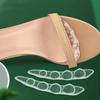 2pcs Non-slip Insoles Sticker For High Heels, Sandals Self-adhesive Forefoot Pad For Women