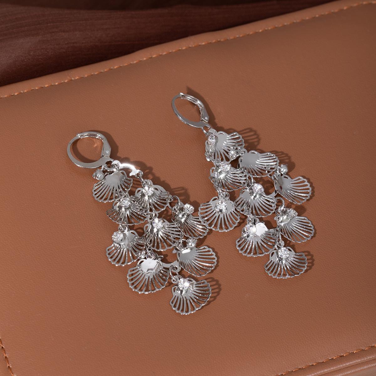 

Ins Cool Trend High-end Light Luxury Simple Earrings Earrings 6.5*2.85CM