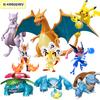 Keeppley Building Block  Pikachu Blastoise Greninja Charizard Venusaur Mewtwo Assembly Model Anime Doll Kids Toy