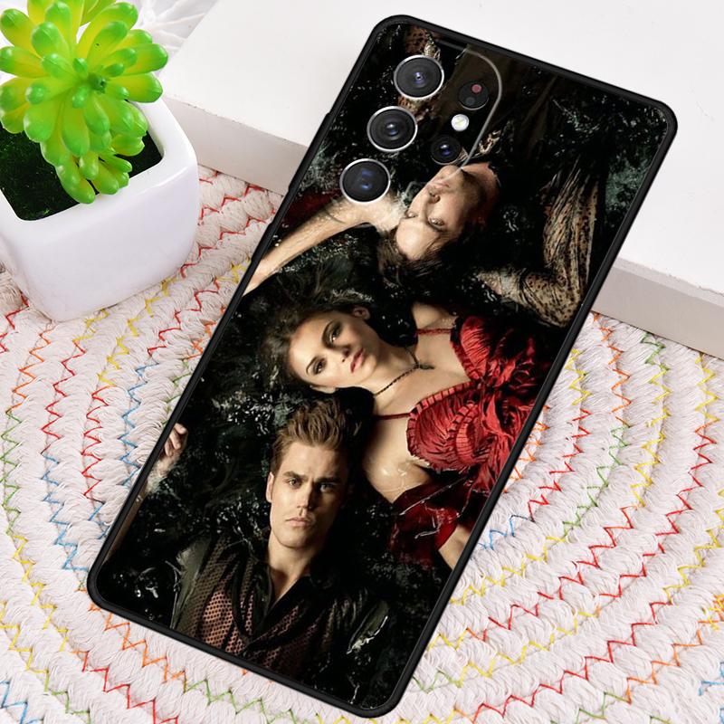 The Vampire Diaries Tryckt TPU-mobilskal För Samsung Galaxy note 10 pro S26 S25 S24 S23 S22 Ultra Plus S21 FE S20 Fodral