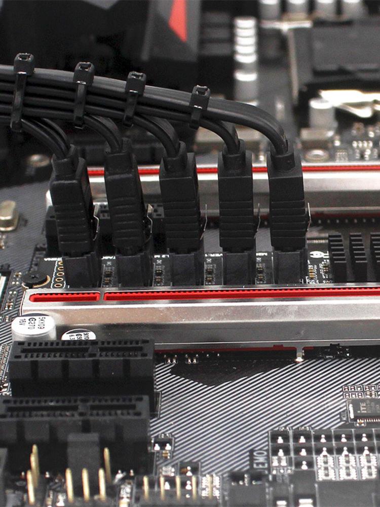 M.2 M-Key PCI Express To SATA 3.0 Hard Disk Adapter Card JMB585 Chipset Support for  OS/Windows /Linux Support PM Function