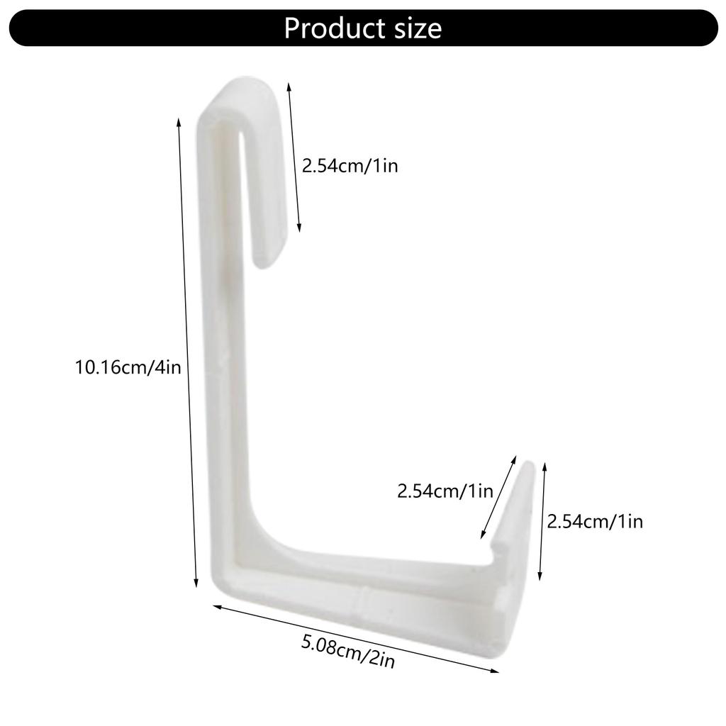 Clip per Tende per Finestrini da Camper, Clip di Fissaggio per Tende Laterali, Accessori per Camper per Supporto Tende Interne