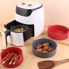 Air Fryer Silicone Pot Airfryer Liners Reusable Silicone Basket Oven Liner Baking Tray Pan Accessories